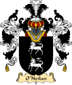 Irish Family Coat of Arms (v.25) O'Neilan or Neylan