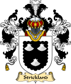 English Family Coat of Arms (v.25) Strickland