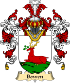 Irish Family Coat of Arms (v.25) Bowen