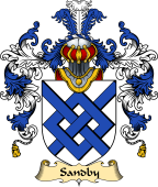 English Family Coat of Arms (v.25) Sandby