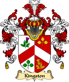 Irish Family Coat of Arms (v.25) Kingston