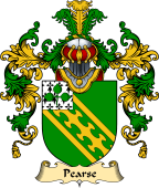 Irish Family Coat of Arms (v.25) Pearse