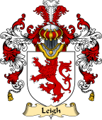 Irish Family Coat of Arms (v.25) Leigh