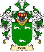 English Family Coat of Arms (v.25) Witts