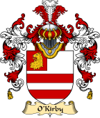 Irish Family Coat of Arms (v.25) O'Kirby