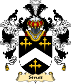 English Family Coat of Arms (v.25) Strutt