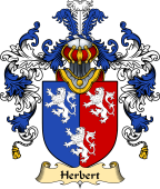 Welsh Family Coat of Arms (v.25) Herbert (1st Earl of Pembrokeshire)