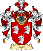 Irish Family Coat of Arms (v.25) Ryan or O'Mulrian