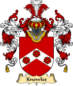 English Family Coat of Arms (v.25) Knowles