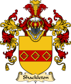 English Family Coat of Arms (v.25) Shackleton