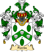 English Family Coat of Arms (v.25) Perrin