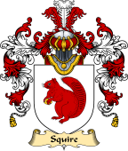 English Family Coat of Arms (v.25) Squire