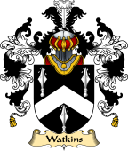 English Family Coat of Arms (v.25) Watkins