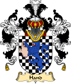 Irish Family Coat of Arms (v.25) Hand