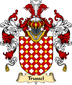 English Family Coat of Arms (v.25) Trussel