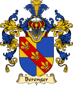 English Family Coat of Arms (v.25) Berenger or Beringer