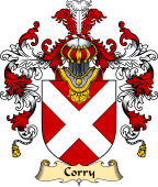 Irish Family Coat of Arms (v.25) Corry