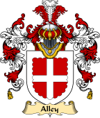 English Family Coat of Arms (v.25) Alley