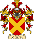 Irish Family Coat of Arms (v.25) O'Farren