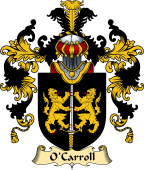 Irish Family Coat of Arms (v.25) O'Carroll