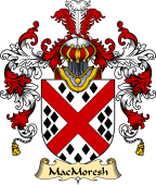 Irish Family Coat of Arms (v.25) MacMoresh or MacMorris