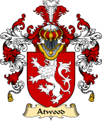 English Family Coat of Arms (v.25) Atwood