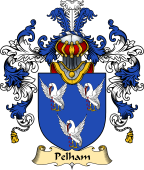 English Family Coat of Arms (v.25) Pelham