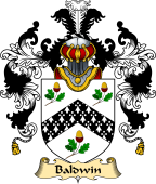 English Family Coat of Arms (v.25) Baldwin (1662)