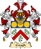 Irish Family Coat of Arms (v.25) Creagh