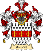 English Family Coat of Arms (v.25) Auncell