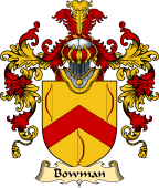 English Family Coat of Arms (v.25) Bowman I