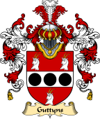 Welsh Family Coat of Arms (v.25) Guttyns (from Einion ap Gollwyn)