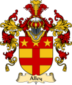 Irish Family Coat of Arms (v.25) Alley