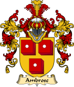 English Family Coat of Arms (v.25) Ambrose