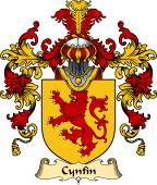 Welsh Family Coat of Arms (v.25) Cynfin (AP GWERYSTAN)