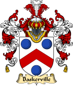 English Family Coat of Arms (v.25) Baskerville