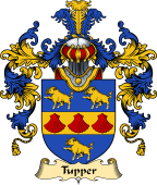 English Family Coat of Arms (v.25) Tupper