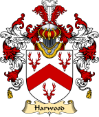 English Family Coat of Arms (v.25) Harwood