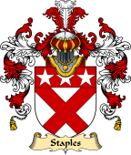 English Family Coat of Arms (v.25) Staples