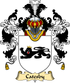 English Family Coat of Arms (v.25) Catesby