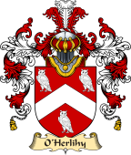 Irish Family Coat of Arms (v.25) O'Herlihy