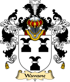 Scottish Family Coat of Arms (v.25) Wawane or Wawne