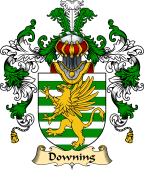 English Family Coat of Arms (v.25) Downing