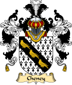 English Family Coat of Arms (v.25) Cheney