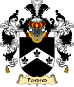 English Family Coat of Arms (v.25) Pendred