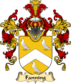 Irish Family Coat of Arms (v.25) Fanning