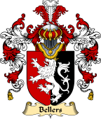 English Family Coat of Arms (v.25) Bellers