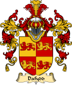 Welsh Family Coat of Arms (v.25) Dafydd (AP LLYWELYN -Lord of Denbighshire)