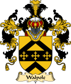 English Family Coat of Arms (v.25) Walpole