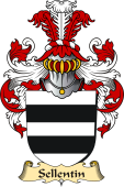 v.23 Coat of Family Arms from Germany for Sellentin